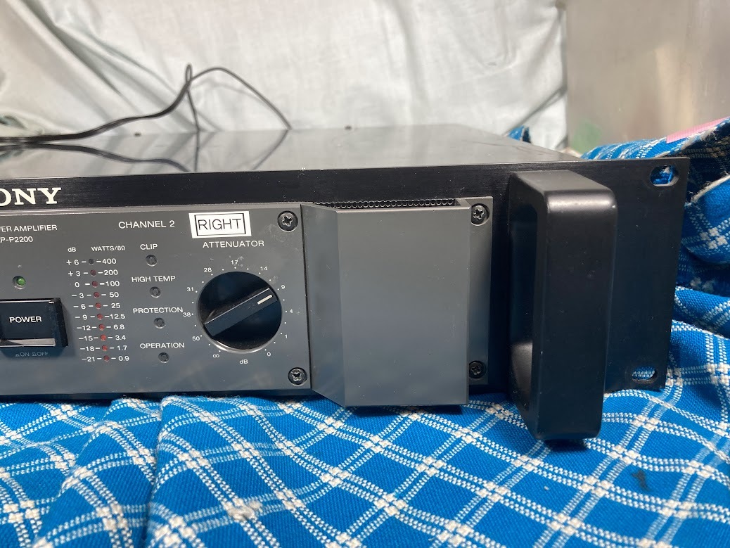 รายละเอียดสินค้าของSONY ソニー 業務用パワーアンプを家庭用に รายละเอียดสินค้าของSONY ソニー 業務用パワーアンプを家庭用に