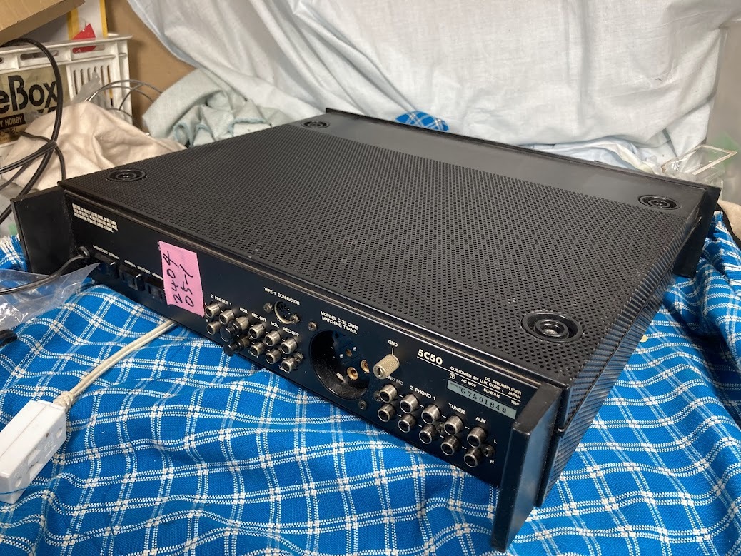 LUXMAN  訳あり プリアンプ 5C50  完動品 【3ヶ月保証】の画像6