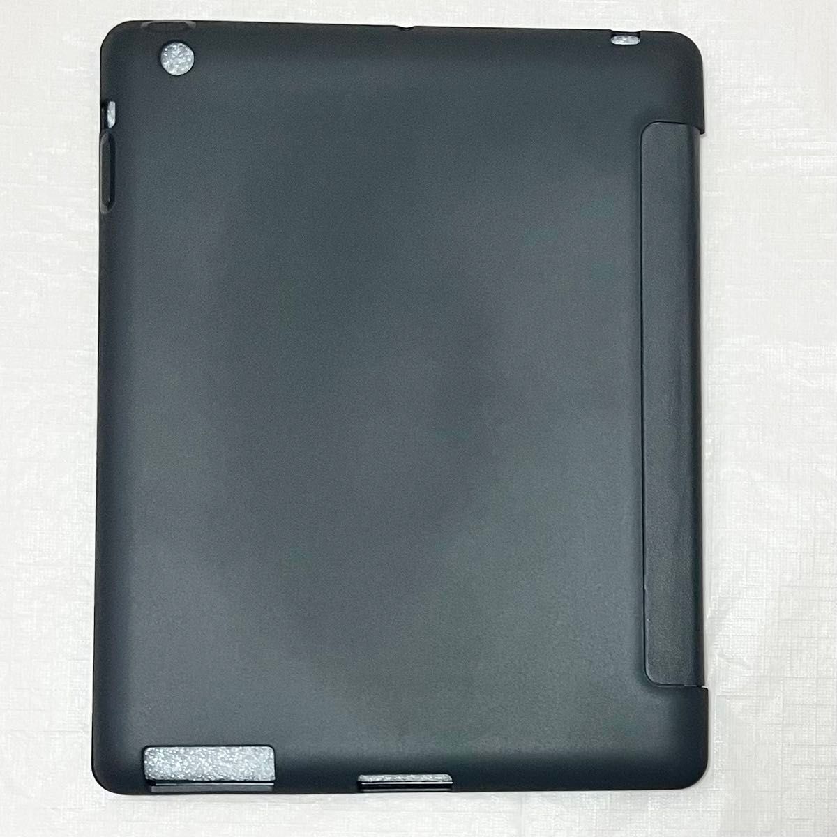 iPad 2/3/4 ケース 超薄型  TPU ソフトスマートカバー黒　 a