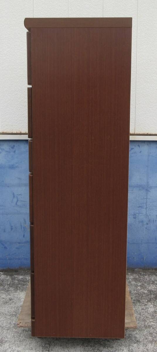 福岡県・大川家具のメーカーです！　Sun（株式会社サン）　89×45×124センチ　天然木使用・６段チェスト　整理タンス　整理たんす