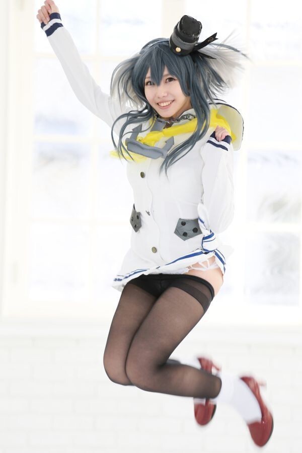  cosplay ROM photoalbum [.. hour Tsu manner ] Kantai collection heaven Tsu manner punch la.. tights 