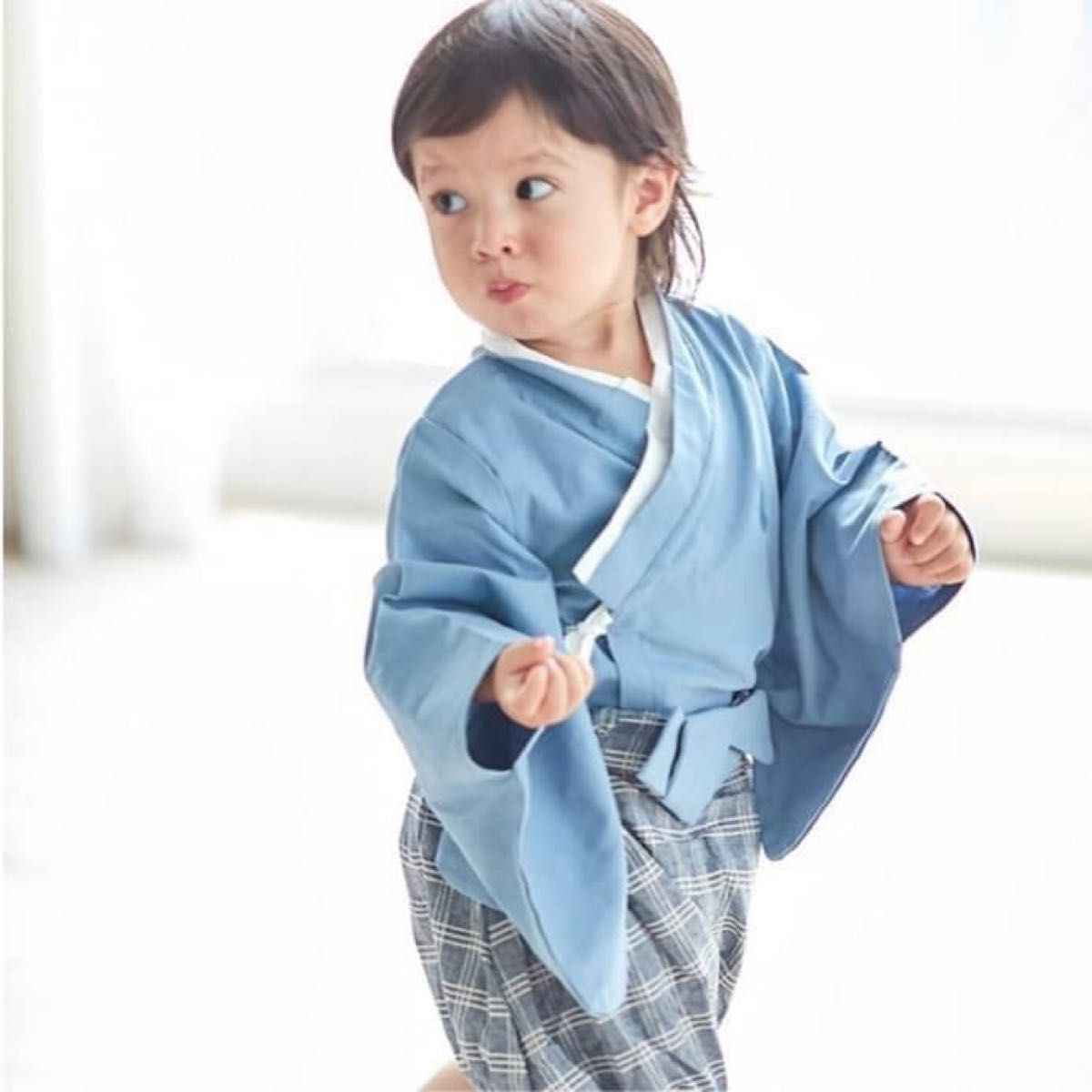 男の子 ベビー 袴ロンパース セパレート袴 子供の日 お食い初め 初節句 百日祝い 着物 和服 