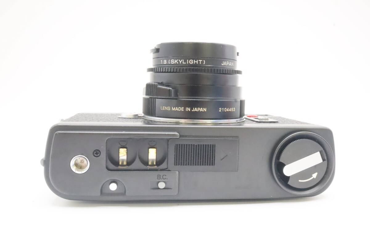 MINOLTA CLE M-ROKKOR 40mm F2 高級レンジファインダー フィルムカメラ ミノルタ 美品 動作確認済み の画像5