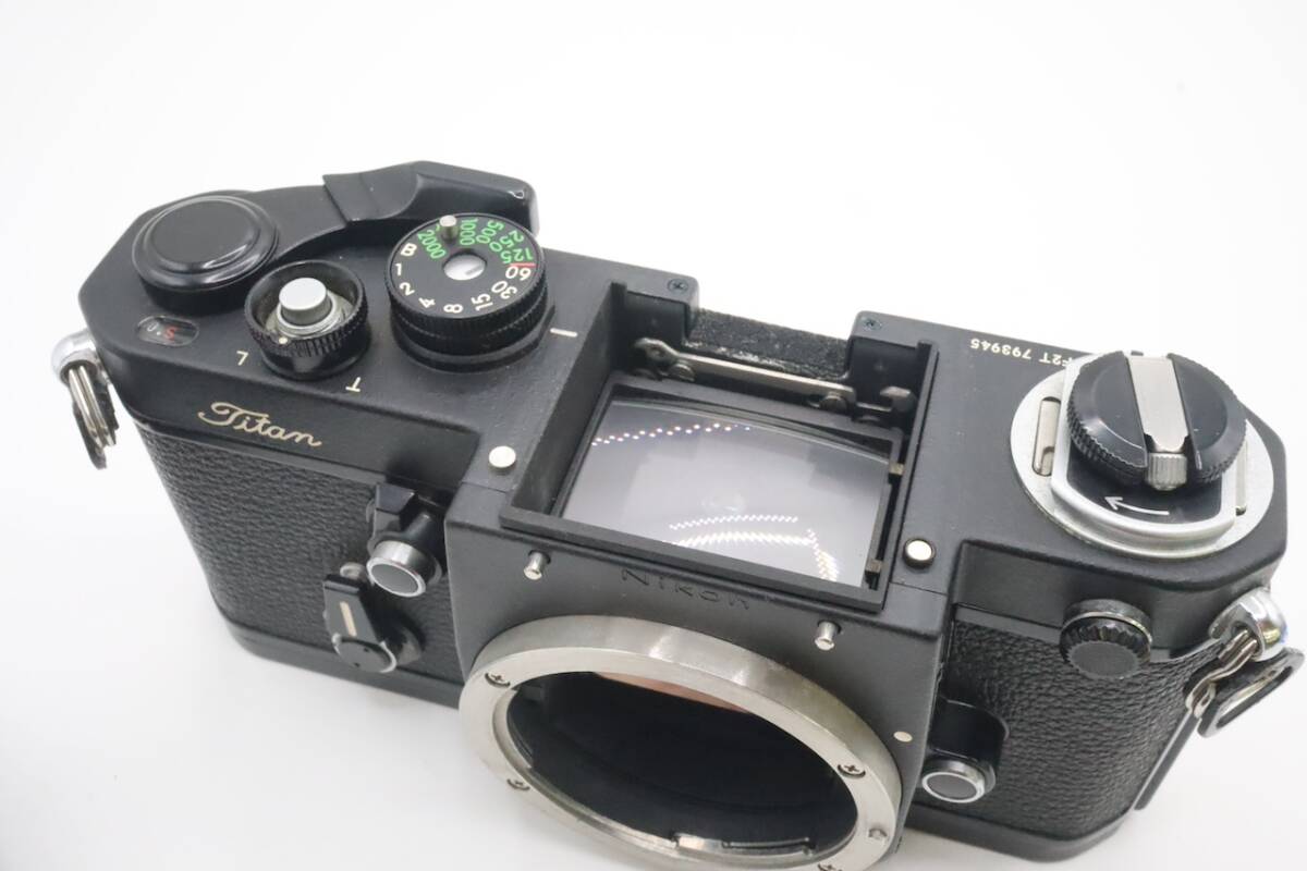 Nikon F2T Titan Black Camera ボディ フィルム 一眼レフカメラ ニコン チタン 動作確認済みの画像9
