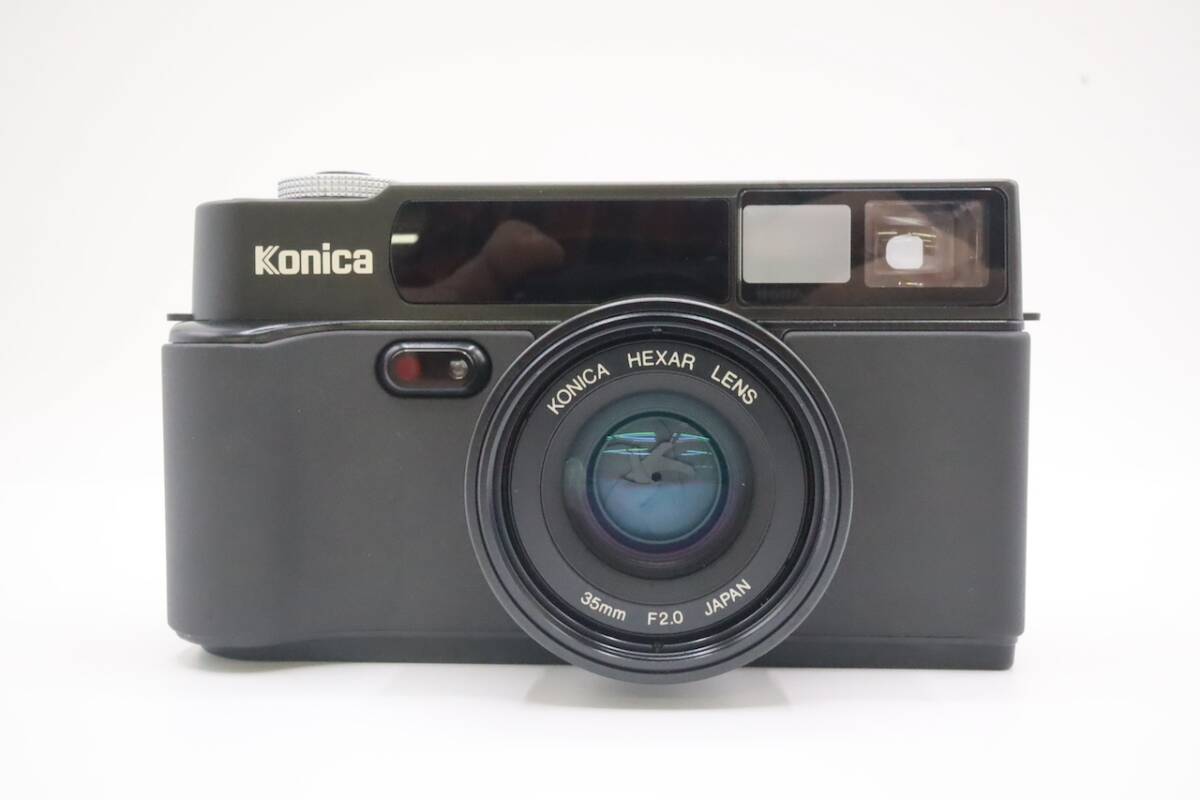  immovable Konica HEXAR hexa -35mm F2.0 black compact camera Junk 