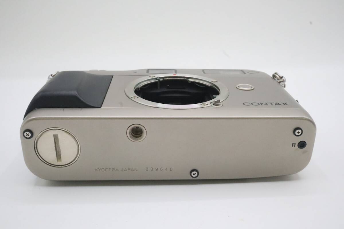 コンタックス CONTAX G1 ボディ ROM改造済み Gマウント Green Label フィルムカメラ レンジファインダー 動作確認済みの画像7