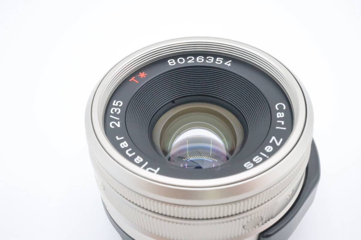 CARL ZEISS CONTAX G1 G2用レンズ Planar T※35mm F2 Gマウント コンタックス カールツァイス 美品 動作確認済みの画像7