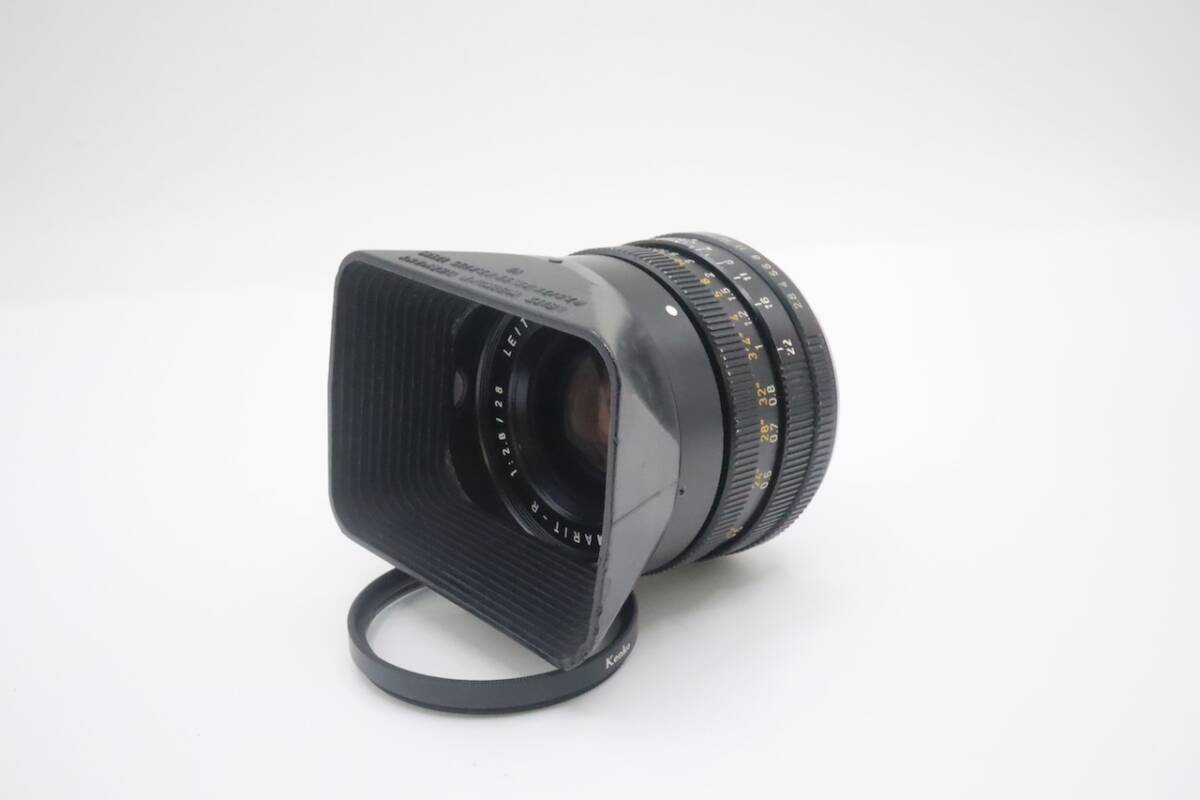 LEICA ライカ ELMARIT-R エルマリート 28mm F2.8 フィルムカメラ LEITZ WETZLAR レンズフード12509の画像8