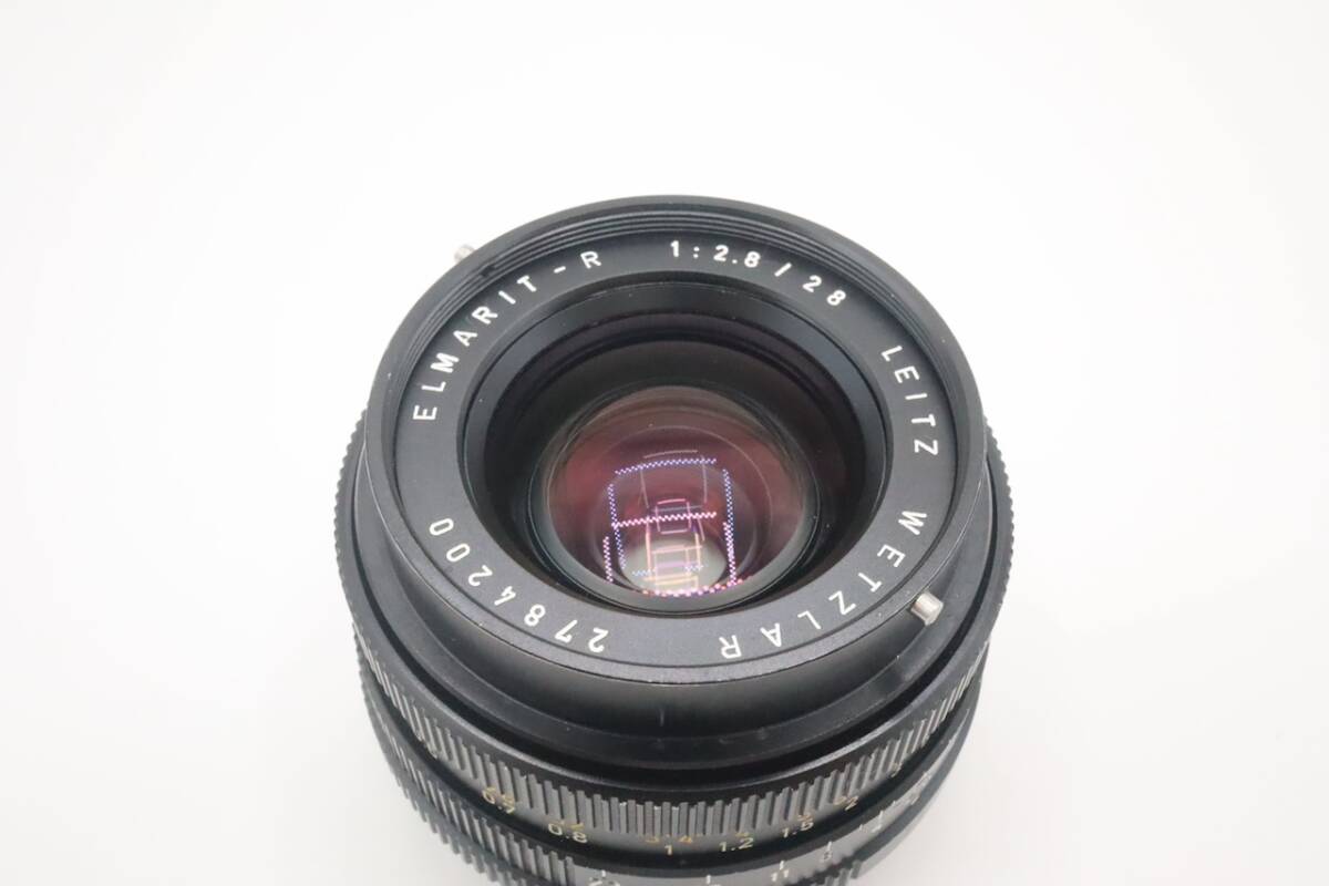 LEICA ライカ ELMARIT-R エルマリート 28mm F2.8 フィルムカメラ LEITZ WETZLAR レンズフード12509の画像5