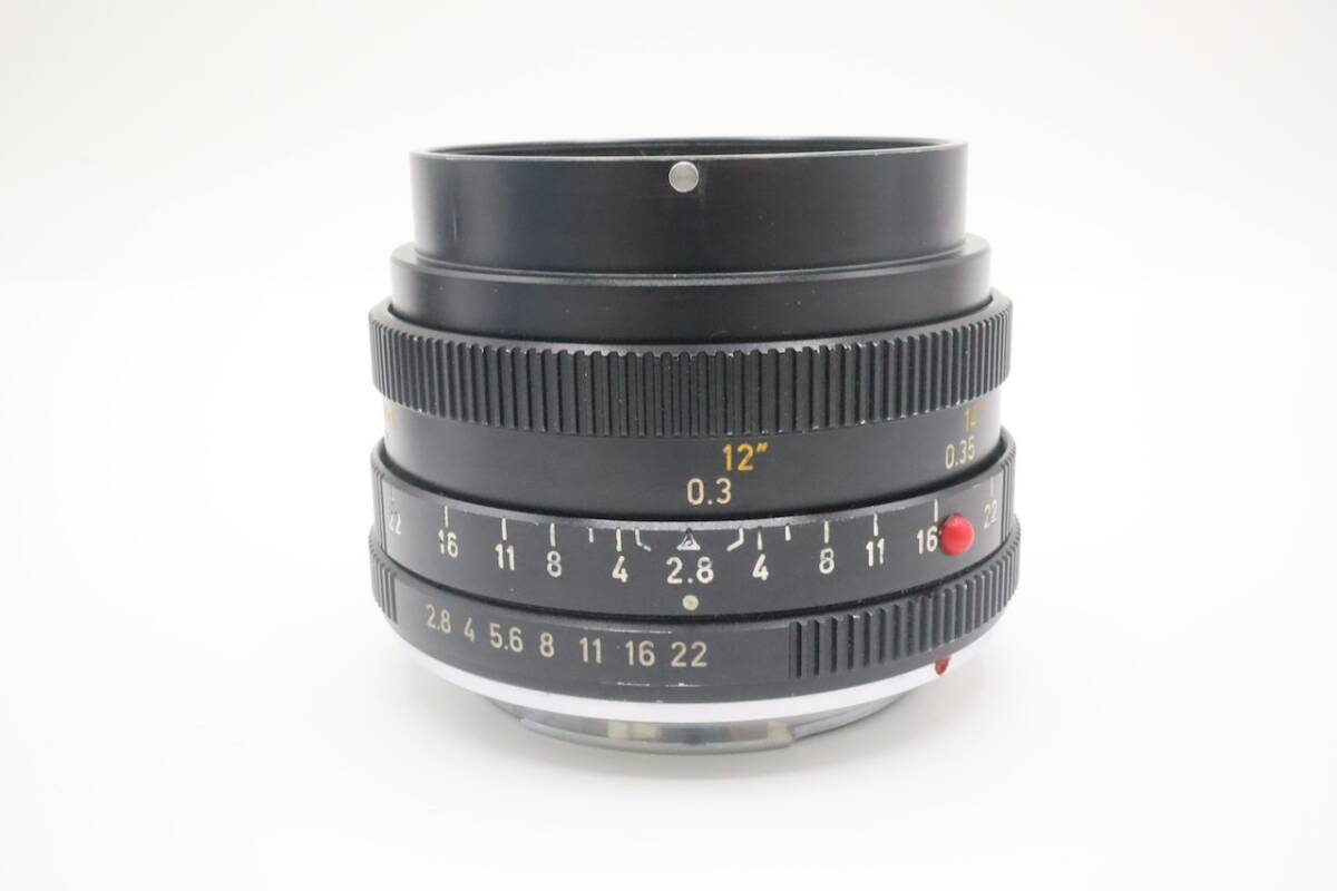 LEICA ライカ ELMARIT-R エルマリート 28mm F2.8 フィルムカメラ LEITZ WETZLAR レンズフード12509の画像9