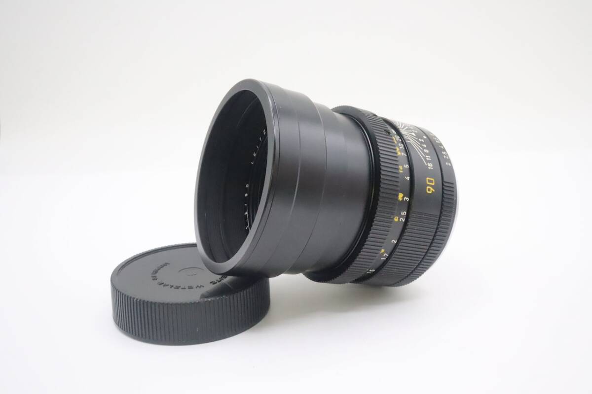 LEICA ライカ SUMMICRON-R 90mm F2 ズミクロン フィルムカメラ LEITZ CANADA レンズフィルター13373