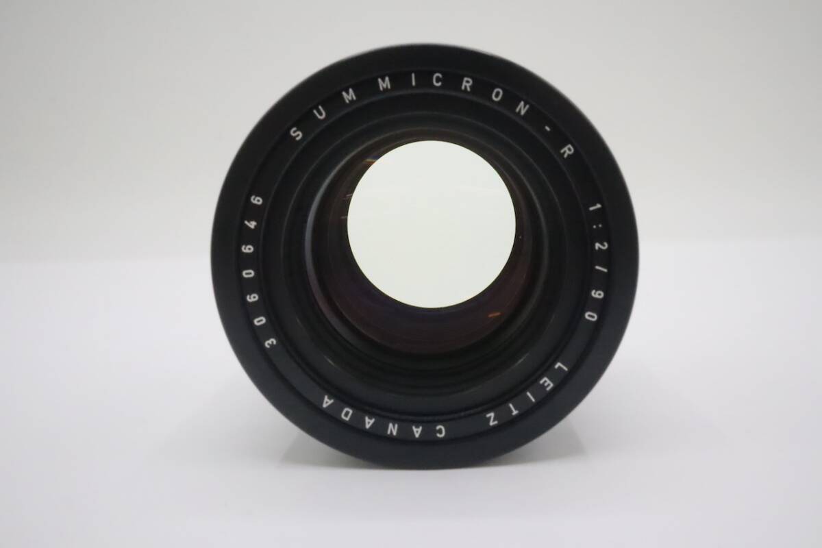 LEICA ライカ SUMMICRON-R 90mm F2 ズミクロン フィルムカメラ LEITZ CANADA レンズフィルター13373の画像7