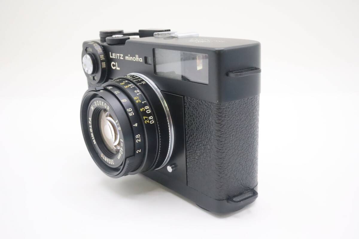 LEITZ minolta CL ライツ ミノルタ M-ROKKOR 40mm f2 Leica ライカ 美品 レンジファインダー