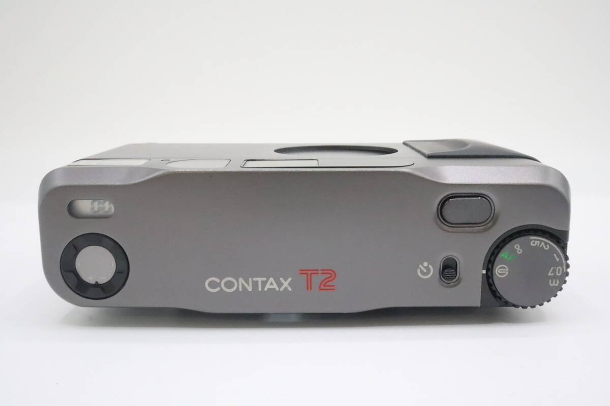 CONTAX T2D チタンブラック Sonnar 38mm F2.8 T* コンタックス AF carl zeiss カールツァイス ノーマルバック付きの画像7