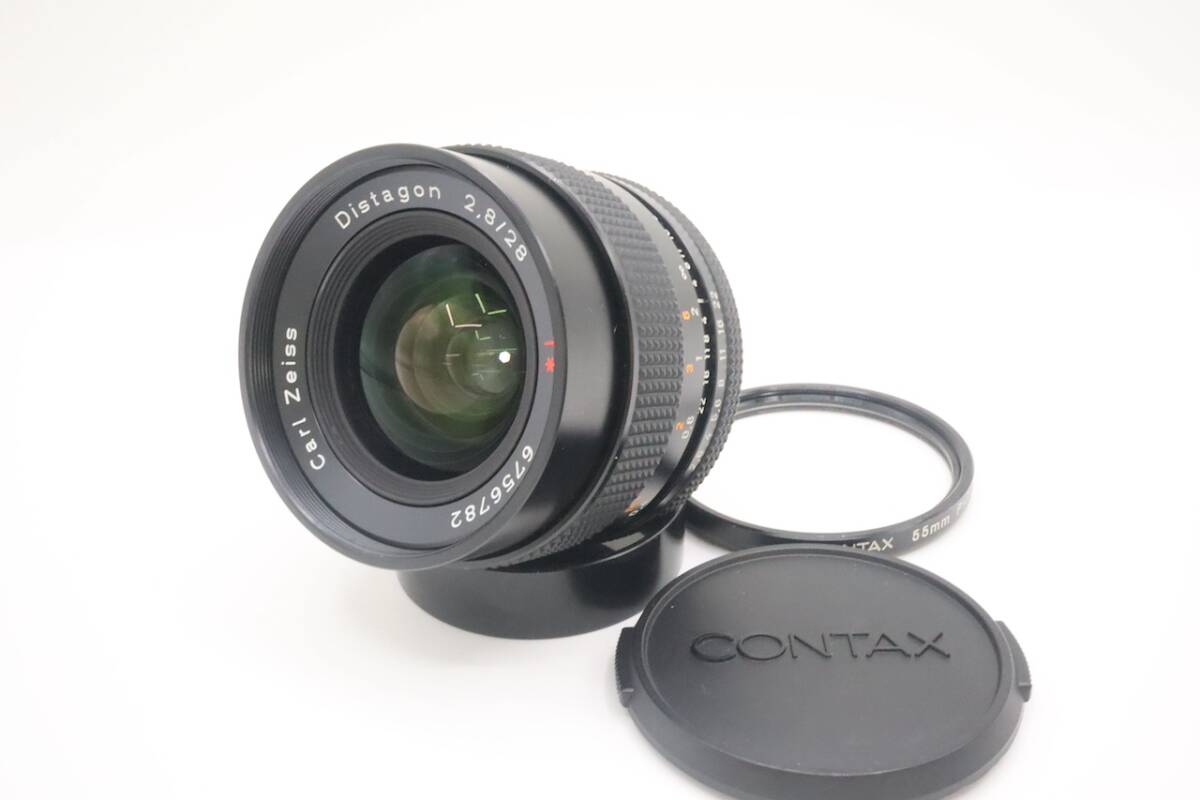 CONTAX コンタックス Carl Zeiss Distagon 28mm F2.8 T* カールツァイス レンズ _画像9