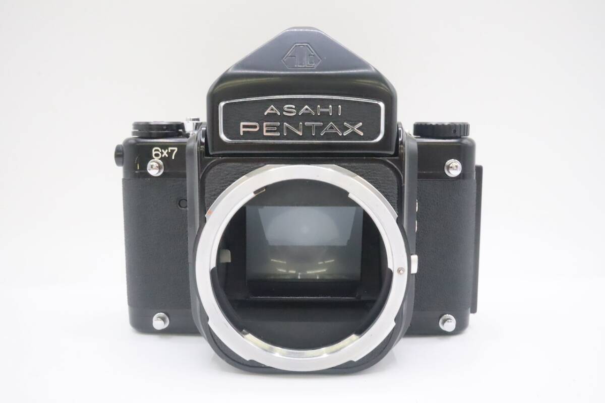 PENTAX 6×7 67 中判カメラ アイレベル body バケペン ペンタックス アサヒ 動作確認済み 通電確認済み_画像1