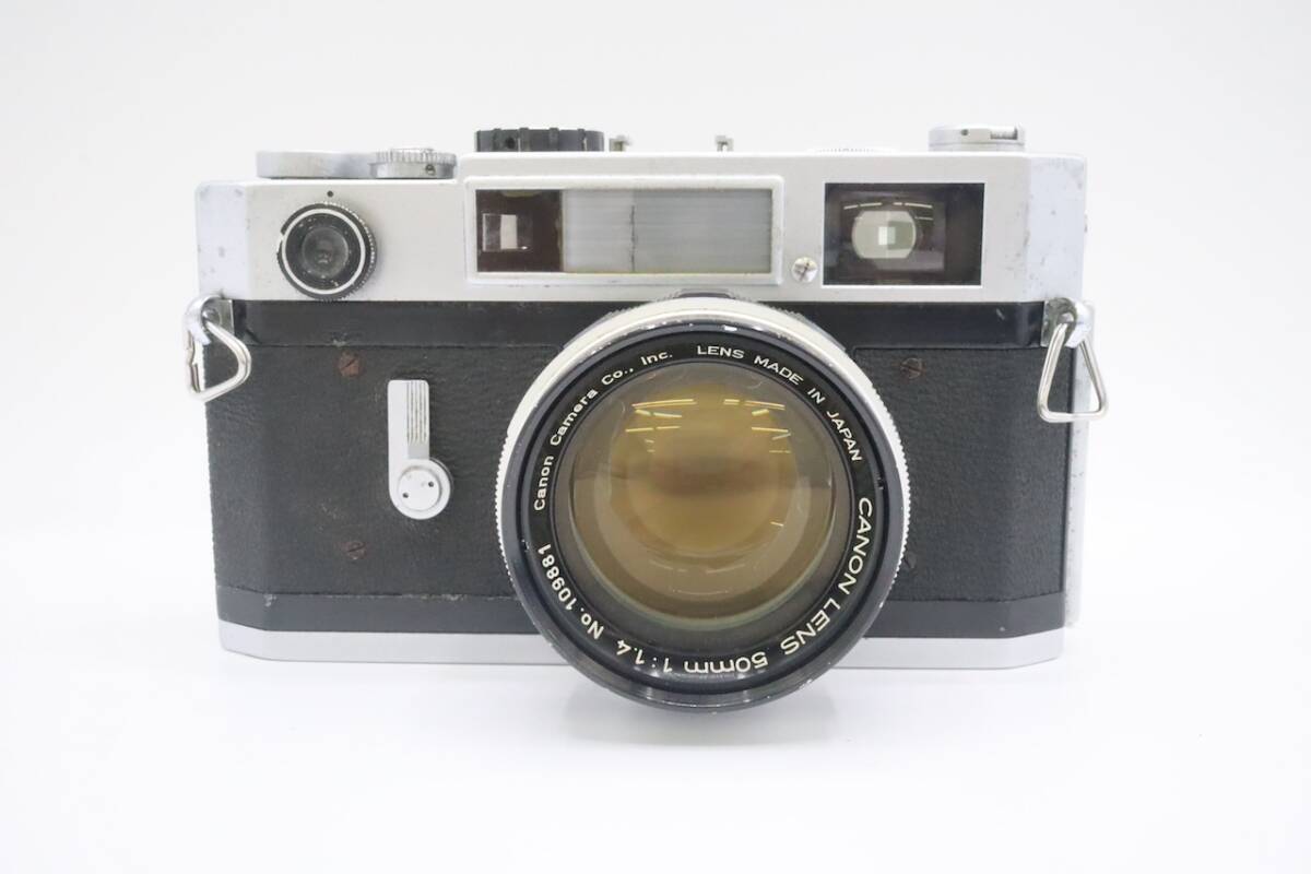 Canon 7s レンジファインダーカメラ CANONレンズ 50ｍｍ F1.4 Lマウントフィルムカメラの画像1