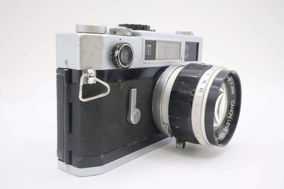 Canon 7s レンジファインダーカメラ CANONレンズ 50ｍｍ F1.4 Lマウントフィルムカメラの画像3