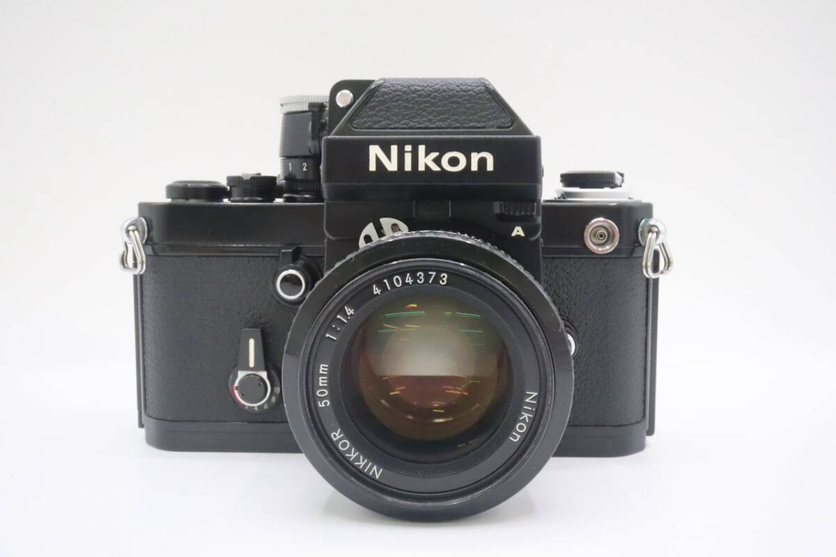 Nikon F2 フォトミックA ブラックボディ Ai 50mm f1.4 美品 ニコン 025503_画像1