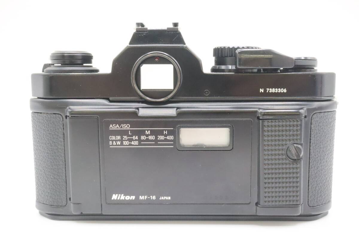 Nikon FM2 N ブラックボディ ニコン 動作確認済み 027616_画像3