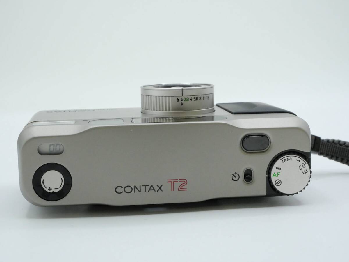CONTAX T2D チタンシルバー Sonnar 38mm F2.8 T* コンタックス AF carl zeissの画像6