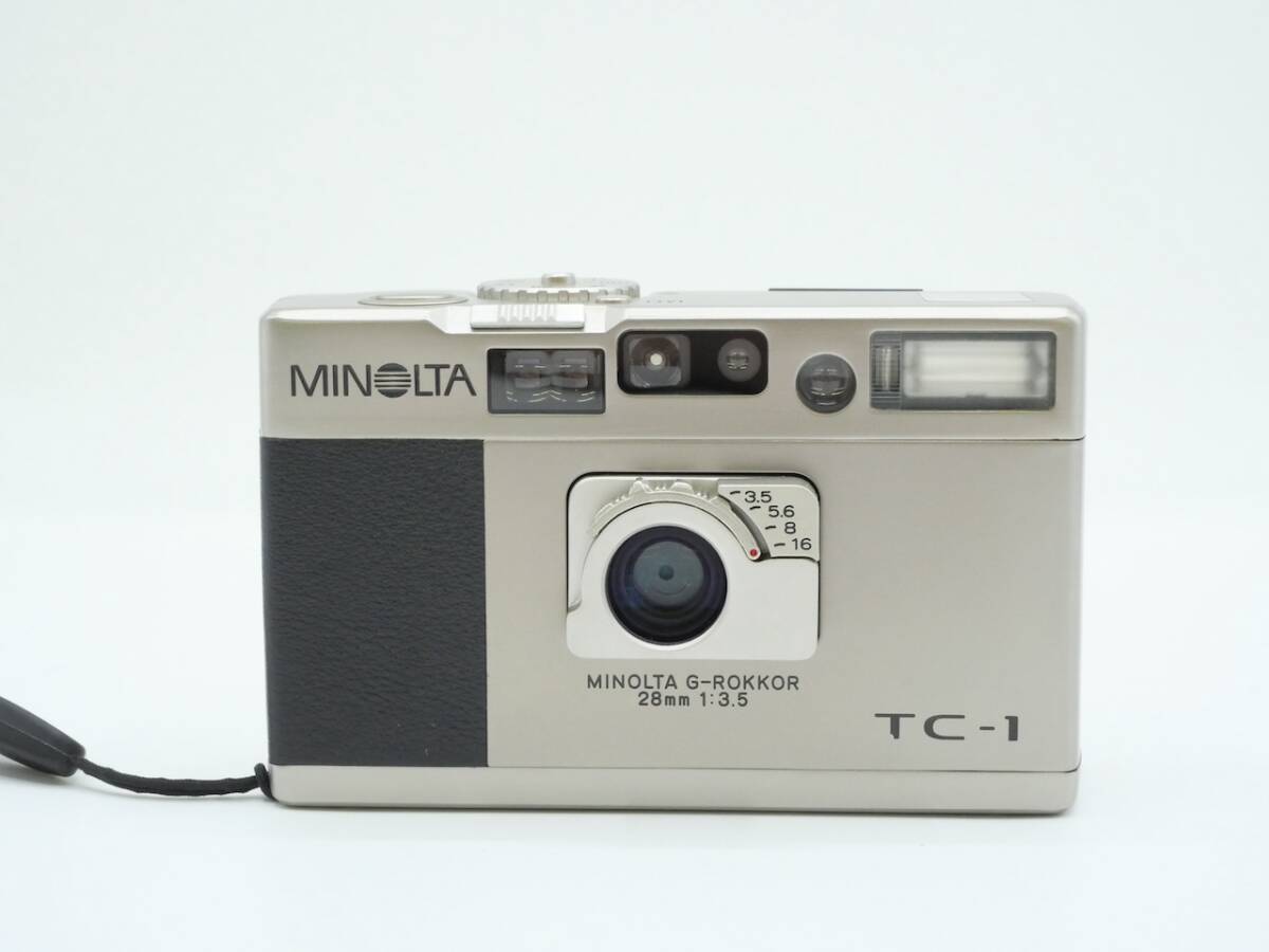 MINOLTA TC-1 G-ROKKOR 28mm F3.5 ミノルタ AFコンパクトフィルムカメラの画像1