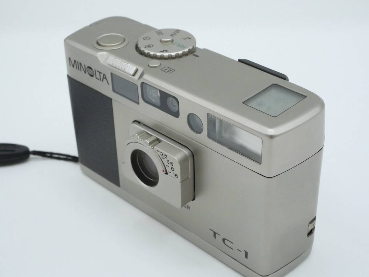 MINOLTA TC-1 G-ROKKOR 28mm F3.5 ミノルタ AFコンパクトフィルムカメラの画像2