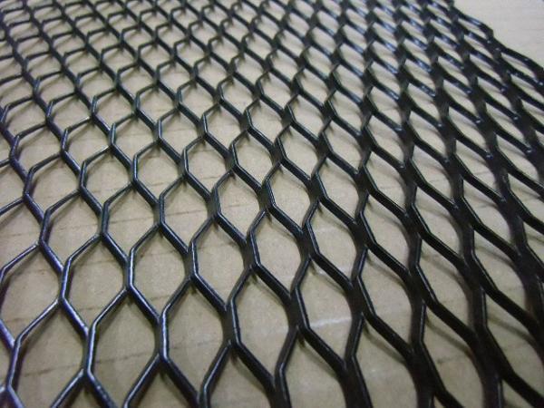  including in a package free high quality aluminium honeycomb mesh net 1M×33cm/ hexagon grill / aero black / black B