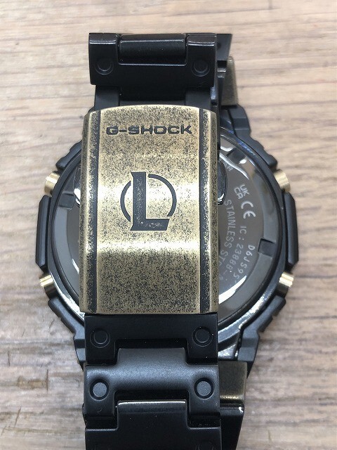 【超美品】 CASIO カシオ G-SHOCK Gショック GM-B2100LL-1AJR リーグ オブ レジェンド フルメタル モバイルリンク ソーラー （M7153)の画像8