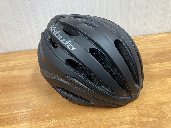 サイクリングヘルメット Kabuto カブト / REZZA JCFマーク M/Lサイズ バイザー付き（M3345）の画像2