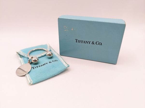 TIFFANY＆Co ティファニー SV925 キーリング 約10.0g キーホルダー レディース シルバー（M7246）の画像1