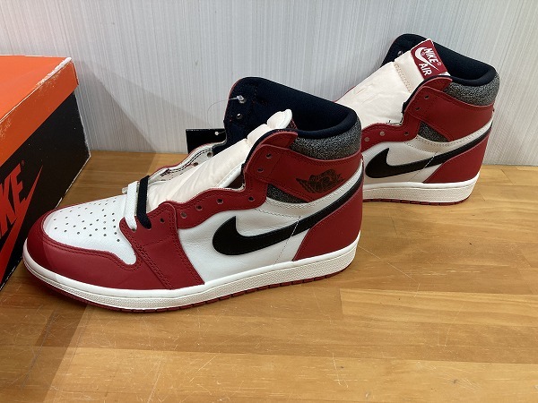 ◆未使用品◆ NIKE ナイキ AIR JORDAN 1 RETRO HIGH OG DZ5485-612 SIZE:US9 27cm メンズ スニーカー 箱有 タグ付（M7391）_画像3