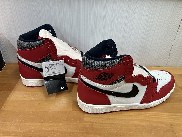 ◆未使用品◆ NIKE ナイキ AIR JORDAN 1 RETRO HIGH OG DZ5485-612 SIZE:US9 27cm メンズ スニーカー 箱有 タグ付（M7391）_画像4