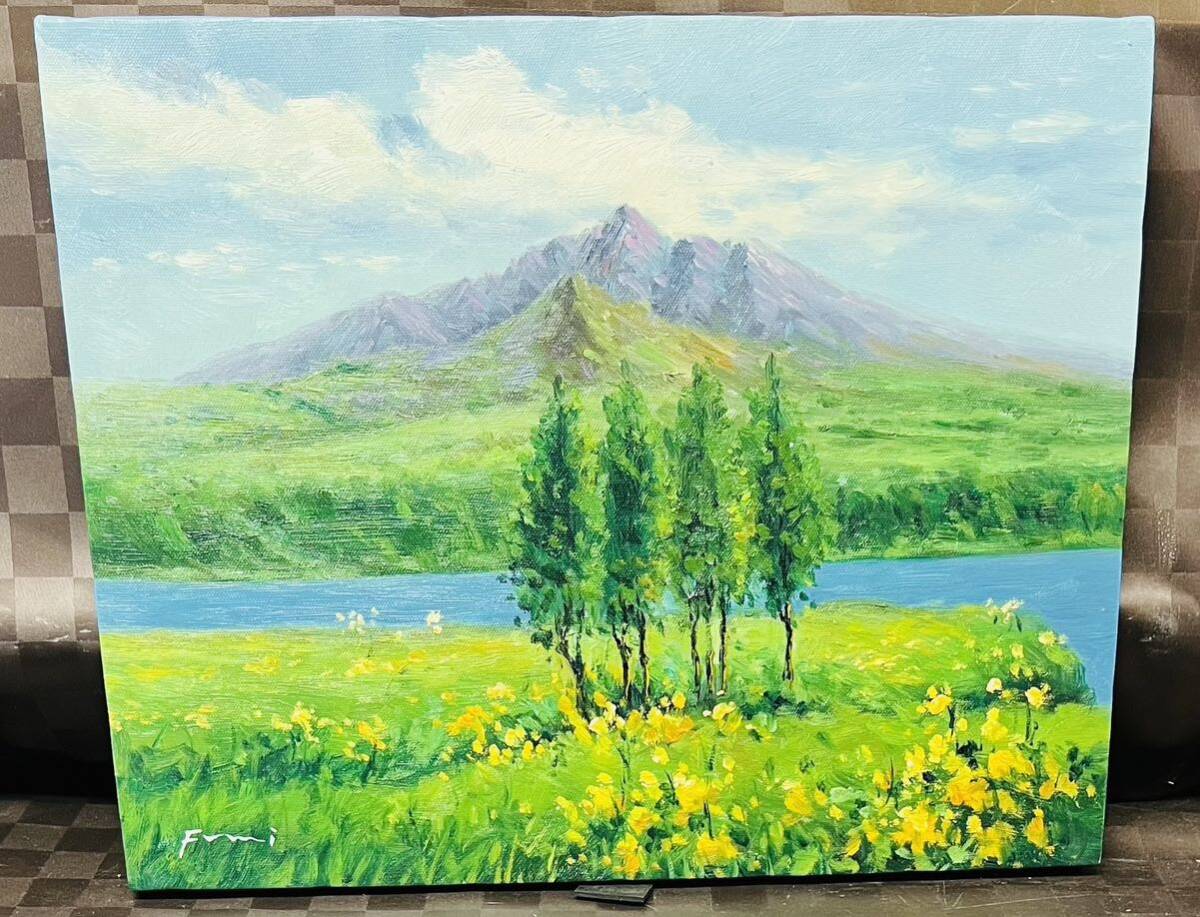Yahoo!オークション - 真作 油彩画 油絵 風景画 fumi F6号 作者 Yahoo!オークション - 真作 油彩画 油絵 風景画 fumi F6号 作者