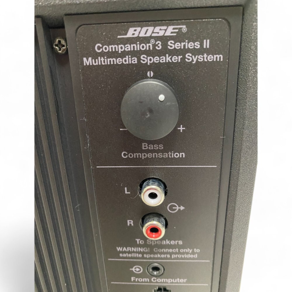 ボーズ Bose Companion 3 Series II system PCスピーカーの画像5
