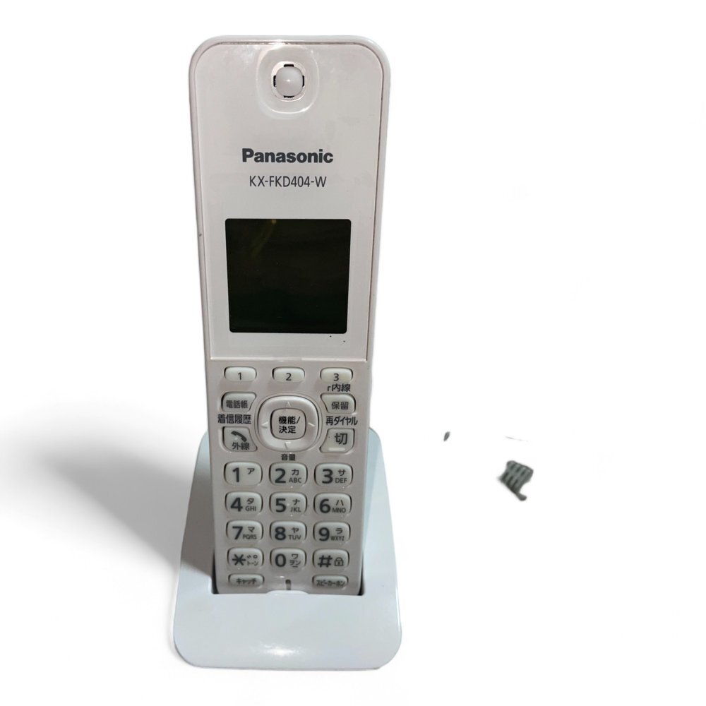 パナソニック Panasonic RU・RU・RU デジタルコードレス電話機 1.9GHz DECT準拠方式 ホワイト VE-GZ21DL-W_画像5