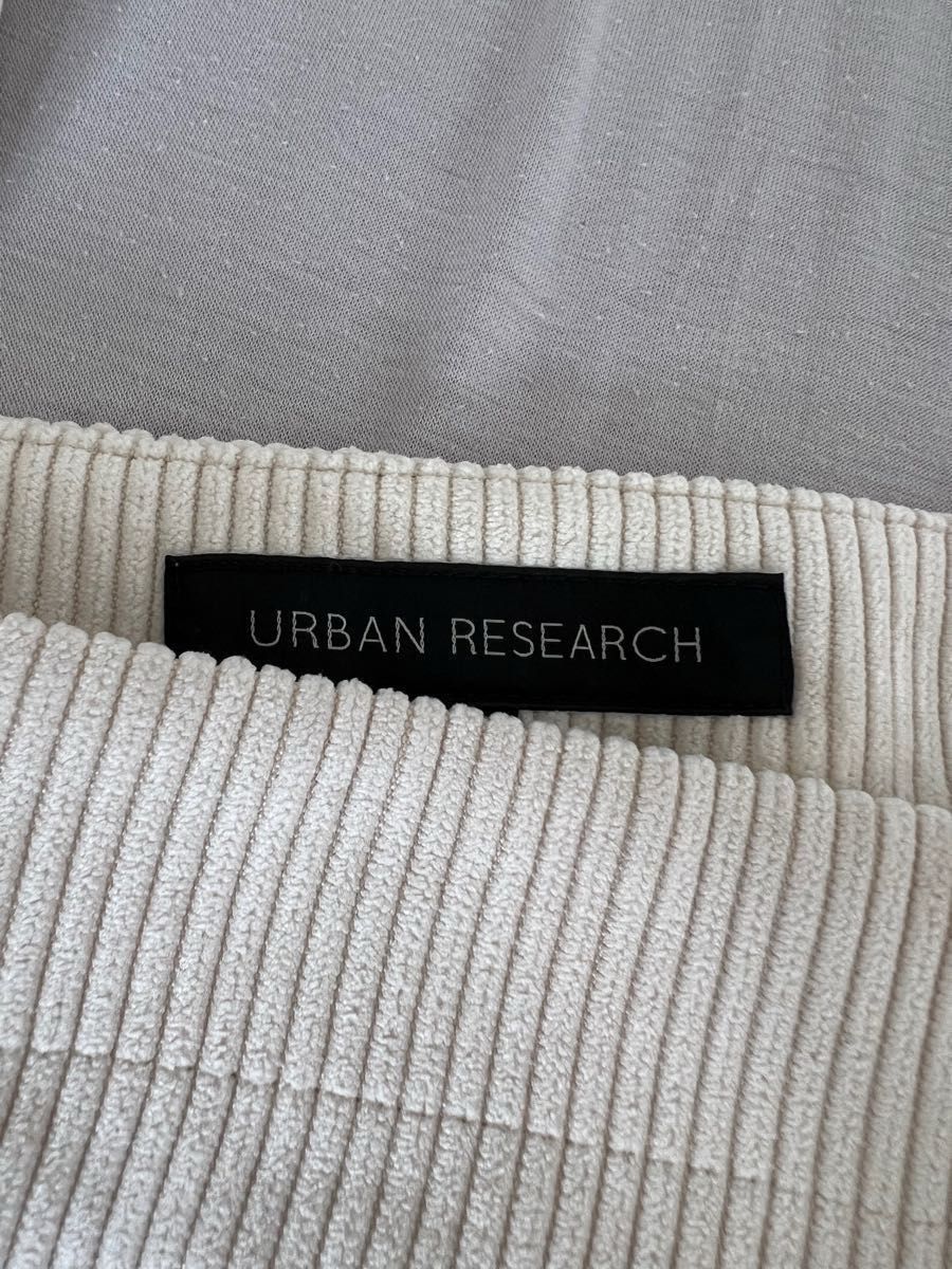 URBAN RESEARCH コーデュロイサロペット