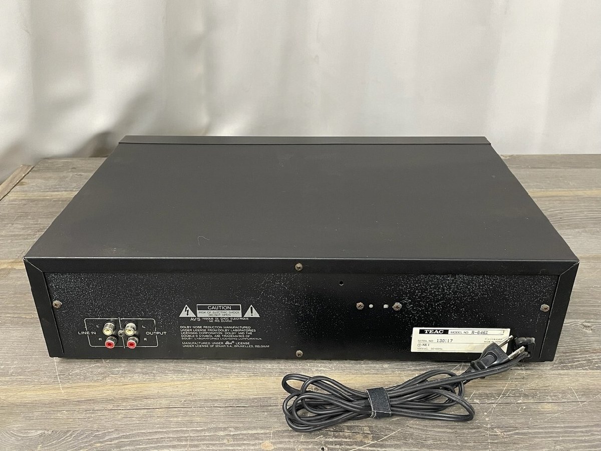 Bibian 比比昂- X627 TEAC オートリバースカセットデッキR-646X Bibian 比比昂- X627 TEAC オートリバースカセットデッキR-646X