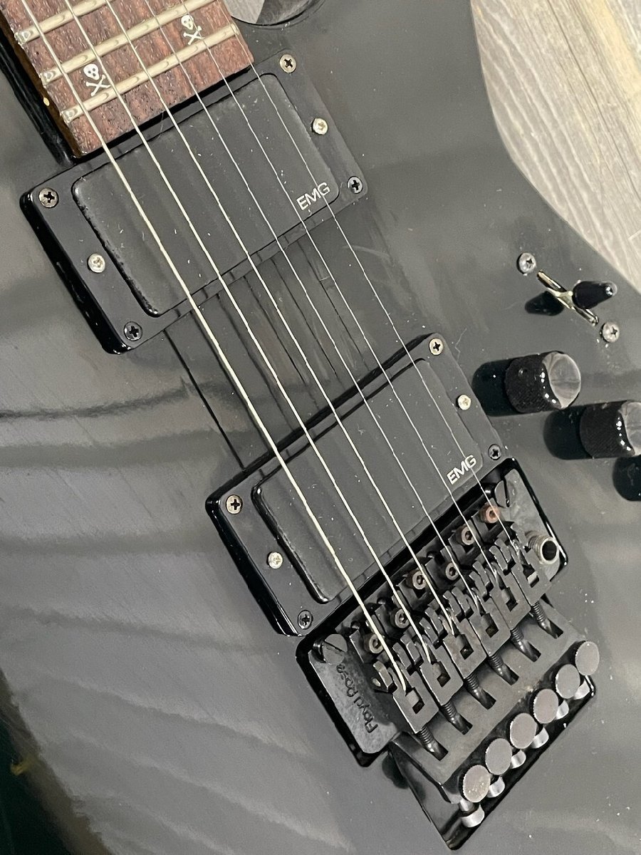 X614 ESP HORIZON イーエスピー ホライゾン エレキギター カスタム ケース付き_画像9