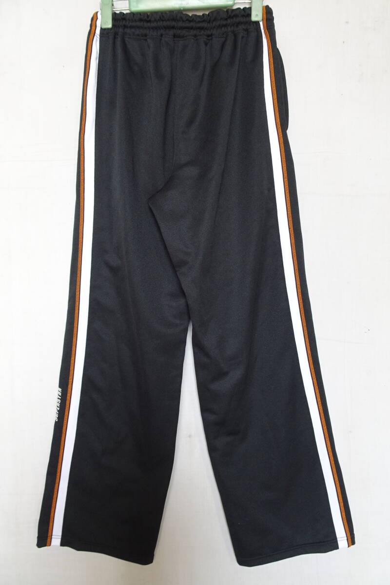 Mizuno SUPERSTAR/ Mizuno / truck pants / jersey material / center Press stitch / side white switch / sport / black / black /M size (4/2R)