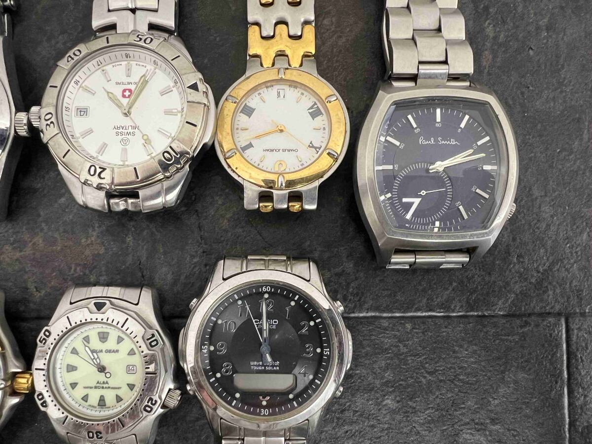 CT5503 SEIKO/COGU/DW/GIVENCHY/SWATCH/DANIEL MULLER/Polo/SPORTE/SWISS ＭＩＬＩＴＡＲＹ/など 15点 腕時計まとめの画像5