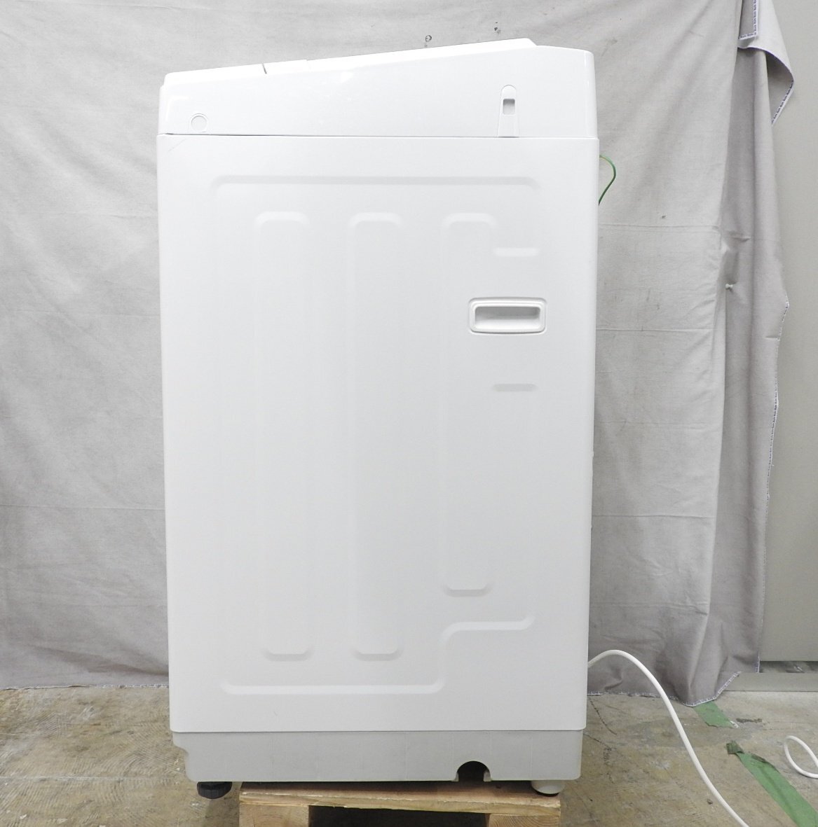 〇 NITORI ニトリ NTR60 全自動洗濯機 ガラストップ ホワイト 6kg 2019年製　〇中古〇_画像7