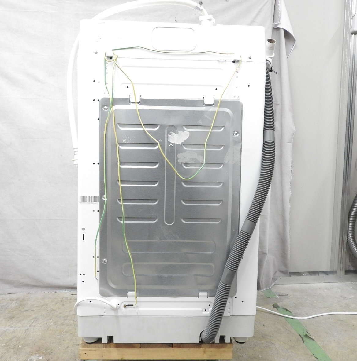 〇 NITORI ニトリ NTR60 全自動洗濯機 ガラストップ ホワイト 6kg 2019年製 〇中古〇の画像9