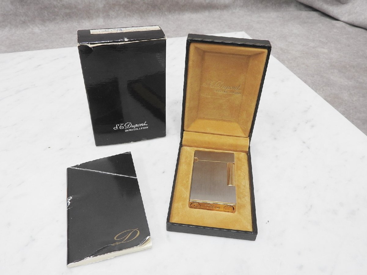 2024年レディースファッション福袋 〇【神殿店】S.T.Dupont デュポン ガスライター 〇現状品〇 ライン2 デュポン
