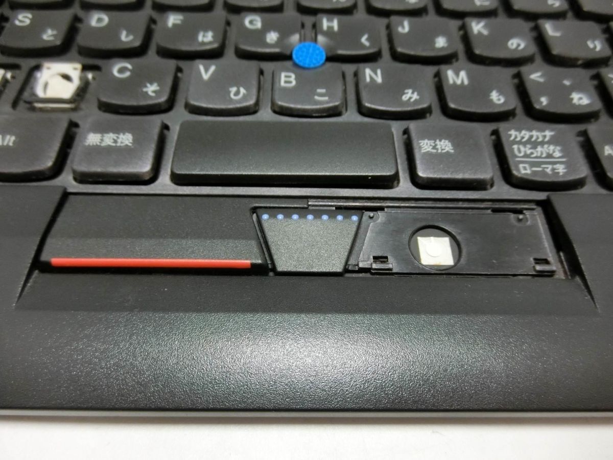 Lenovo KT-1255 ワイヤレスキーボード ThinkPad キートップ等の部品取りに テカリ/ベタツキ無し／YL240317026の画像6