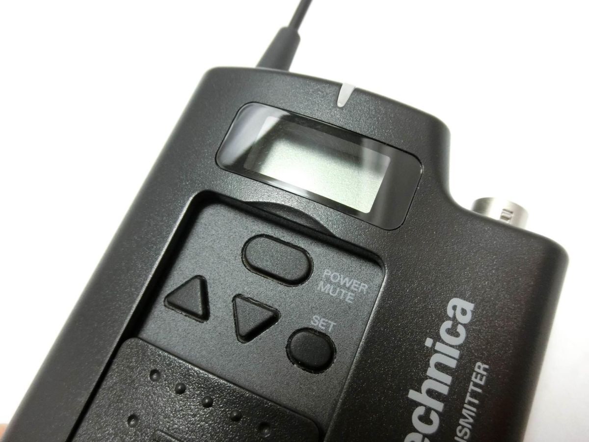 完動品 audio technica オーディオテクニカ ATW-T310bJ ワイヤレス トランスミッター 取扱説明書付属／YL240325049の画像3