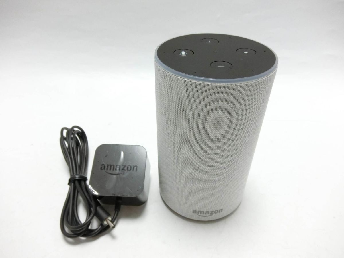 Amazon Echo 第2世代- スマートスピーカー with Alexa 完動品保証／YL240326029_画像1