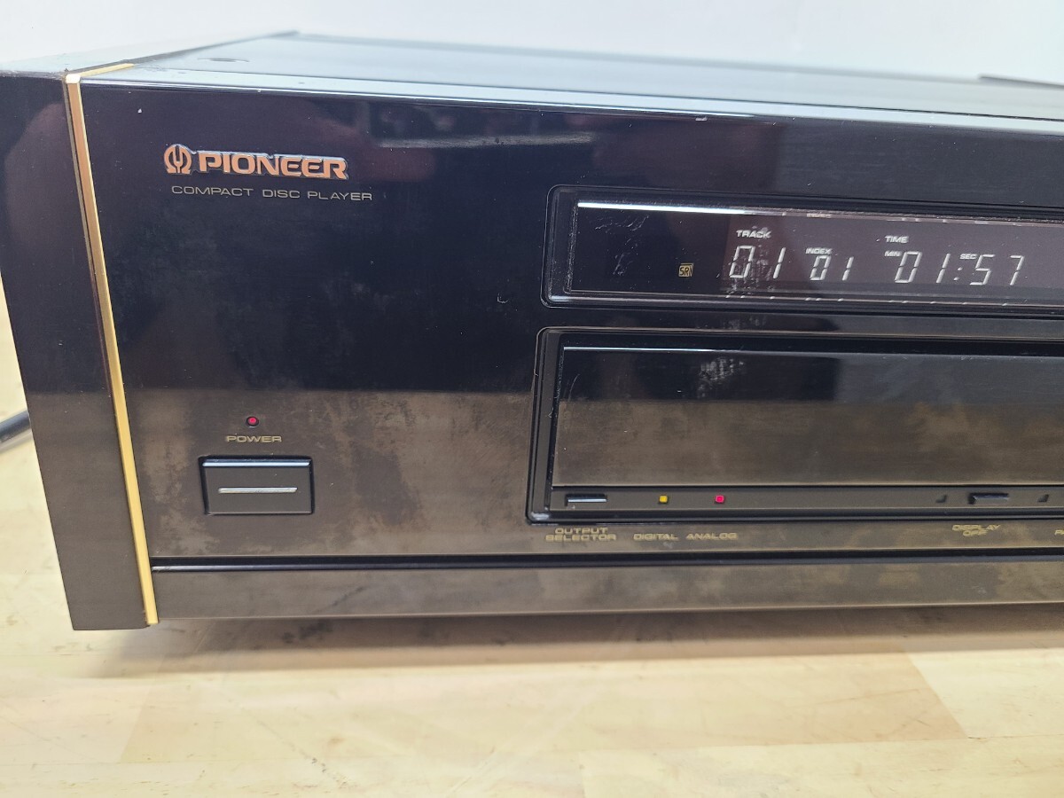 ☆ Pioneer　PD-5000 CDプレーヤー　１円スタート！　ジャンク品　パイオニア　Compact　disk　player　_画像2