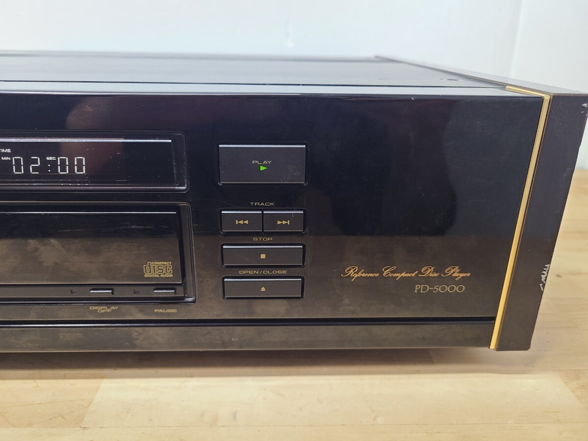 ☆ Pioneer　PD-5000 CDプレーヤー　１円スタート！　ジャンク品　パイオニア　Compact　disk　player　_画像3