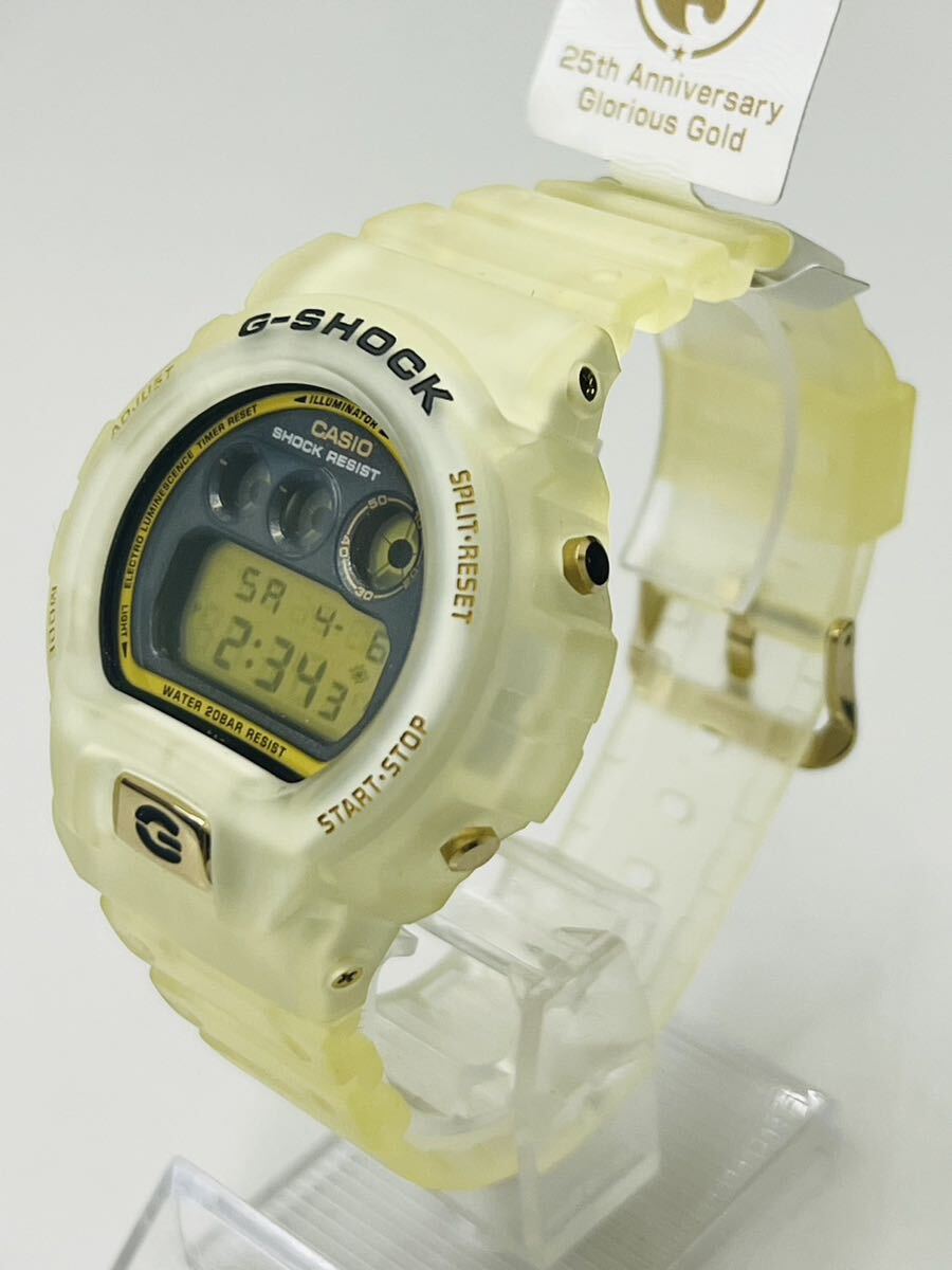 【電池交換済】G-SHOCK Gショック 25周年記念モデル 第5弾 グロリアスゴールド DW-6925E-7JF_画像3